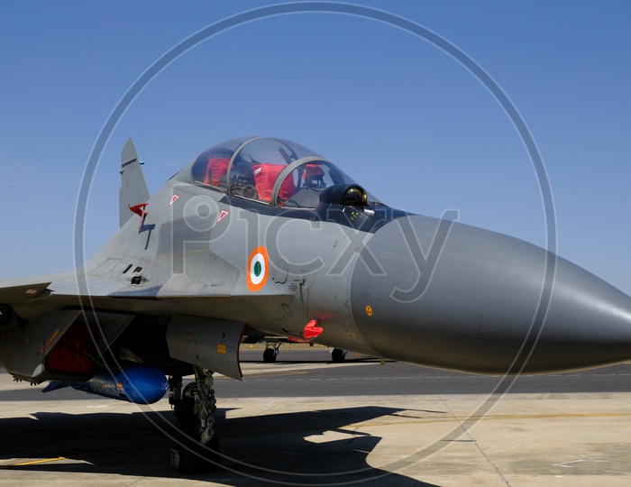 Indian Air Force Sukhoi Su-30MKI at Bangalore Aero India 2019