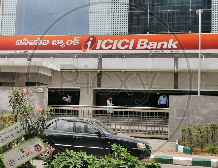 Image Of ICICI Bank Branch In Financial District-RO472471-Picxy