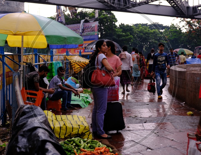 Vegetable Market under the Howrah Bridge