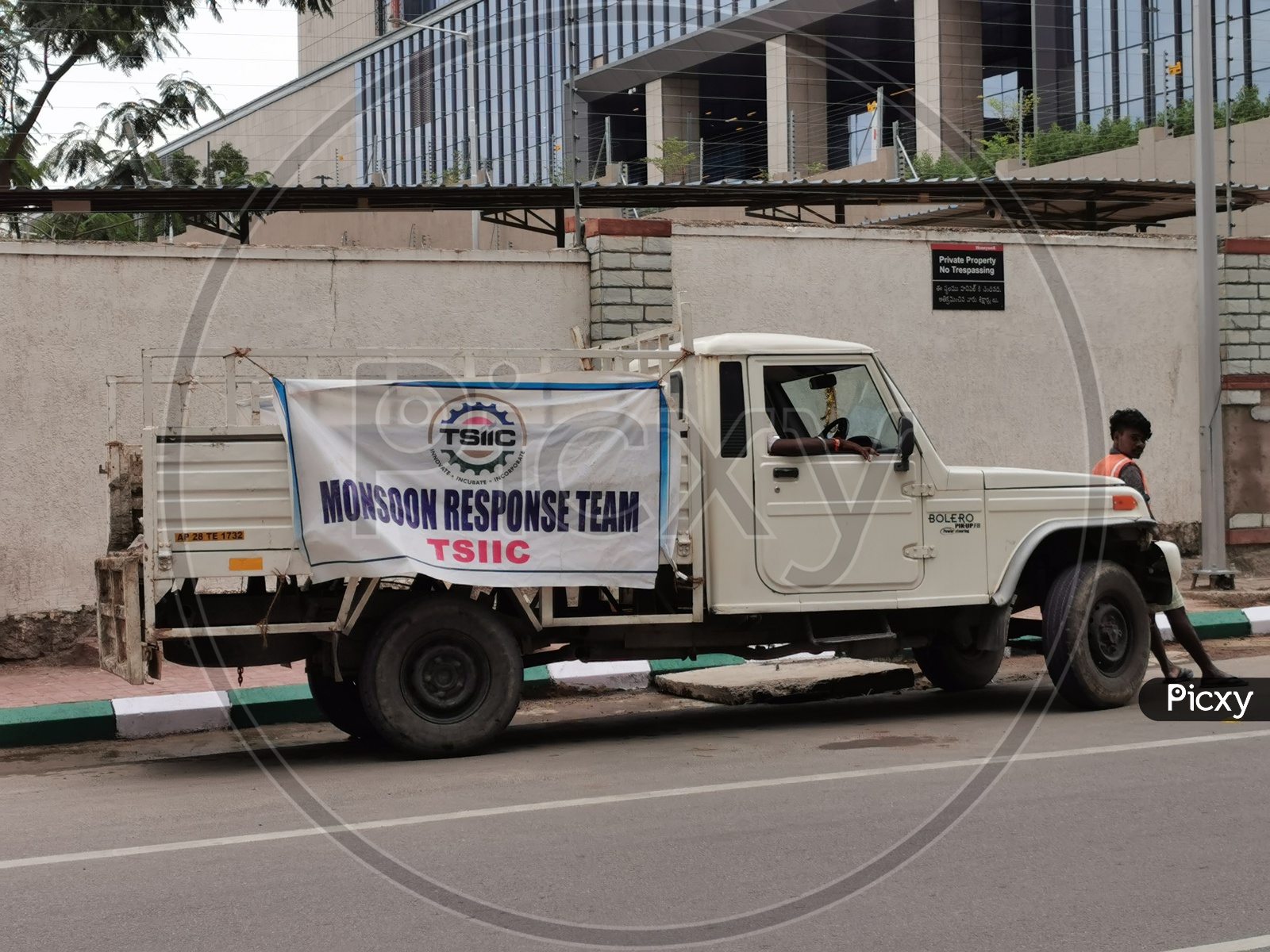 TSIIC Monsoon Response Team Van