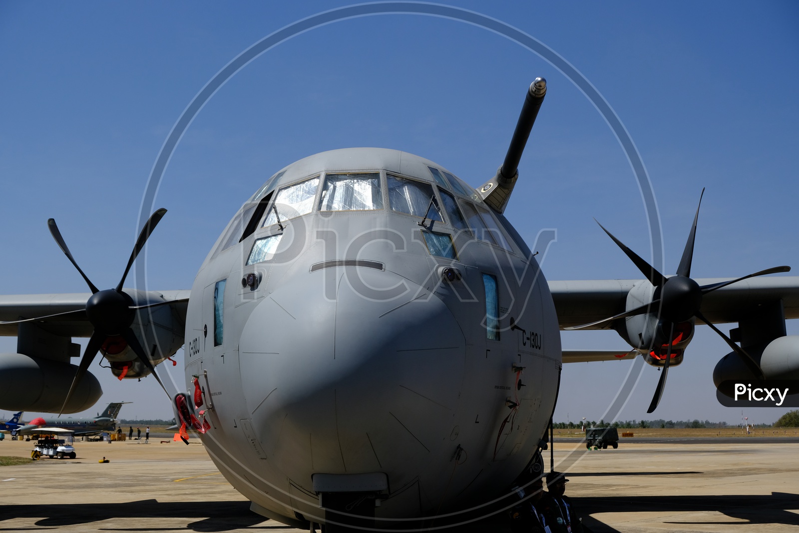 Indian Air Force C 130 J Super Hercules at Bangalore Aero India 2019
