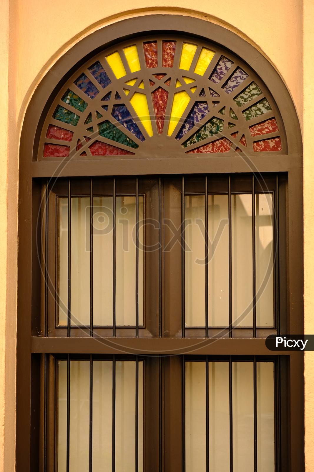 Window frame at Katara