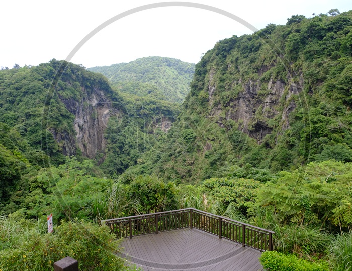 A View point of Taroko Gorge Trail