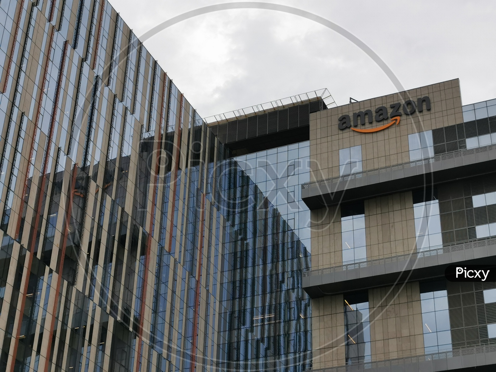 Amazon Hyderabad Campus in Financial District Hyderabad Front View