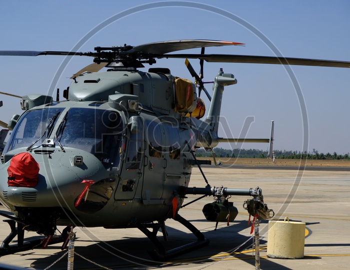 HAL Rudra is the Armed Version of ALH Dhruv at Bangalore Aero India 2019