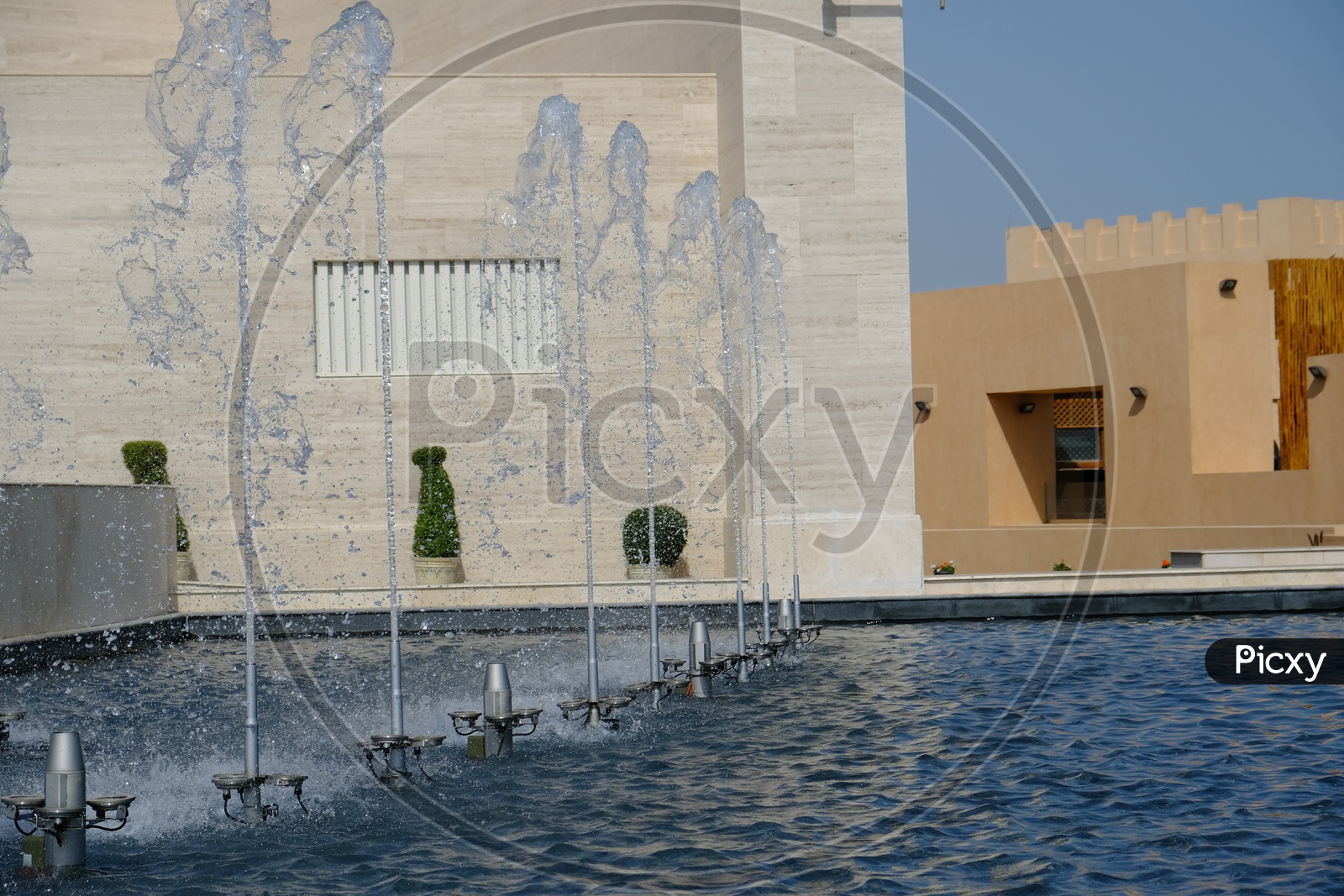Water Fountain in Katara Cultural Village