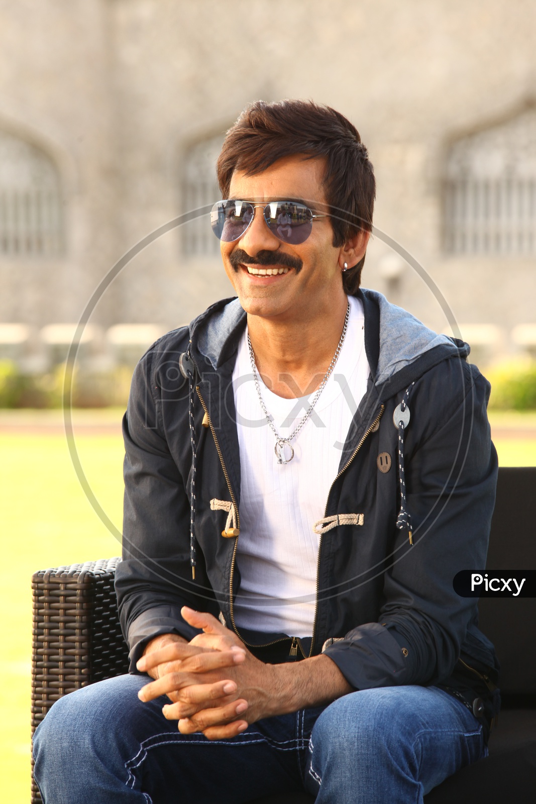 Indian Actor Ravi Teja Movie Working Stills