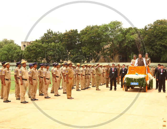 State Police at Independence Day Celebrations