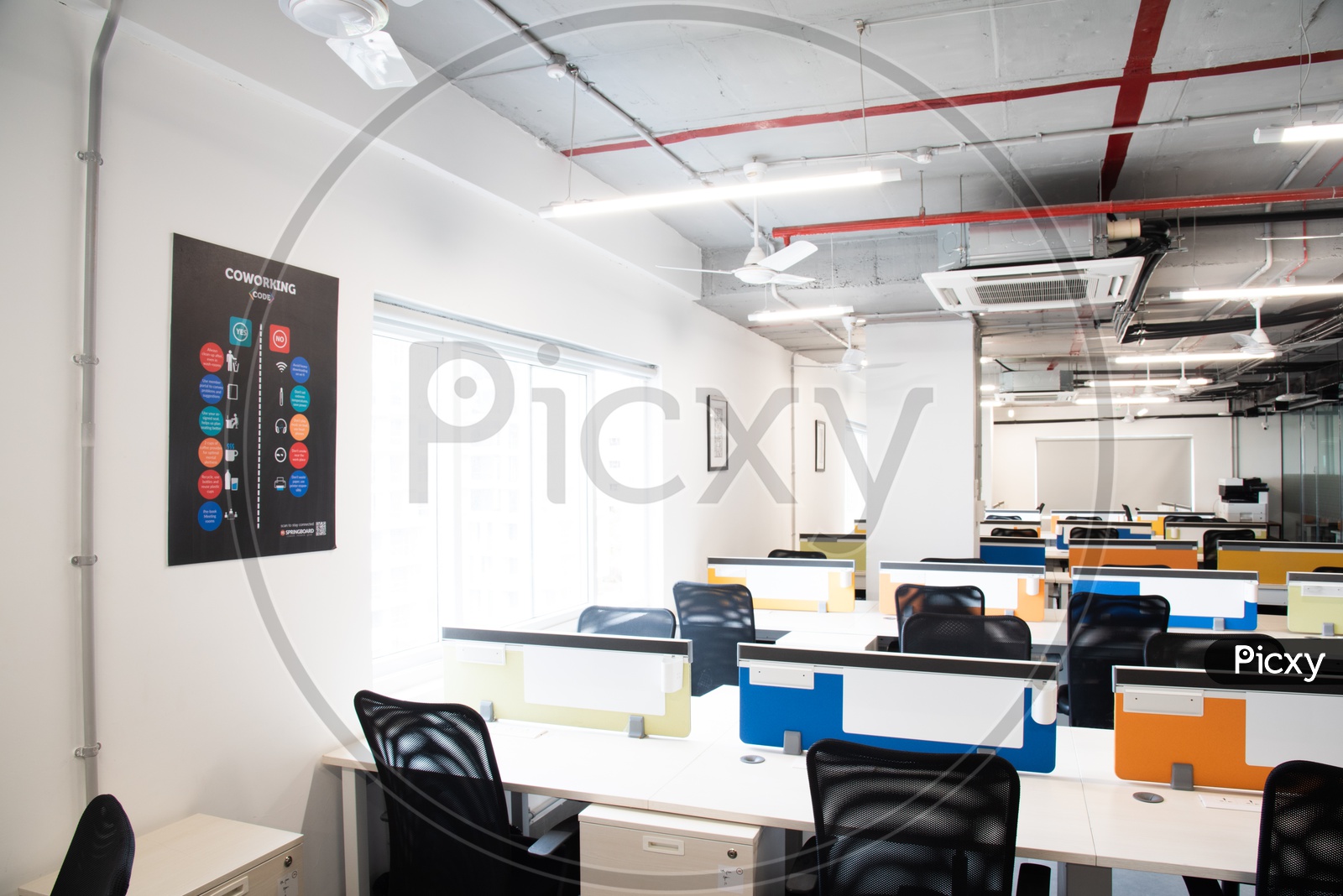 Coworking Spaces, Corporate Office Work Spaces, Cabins