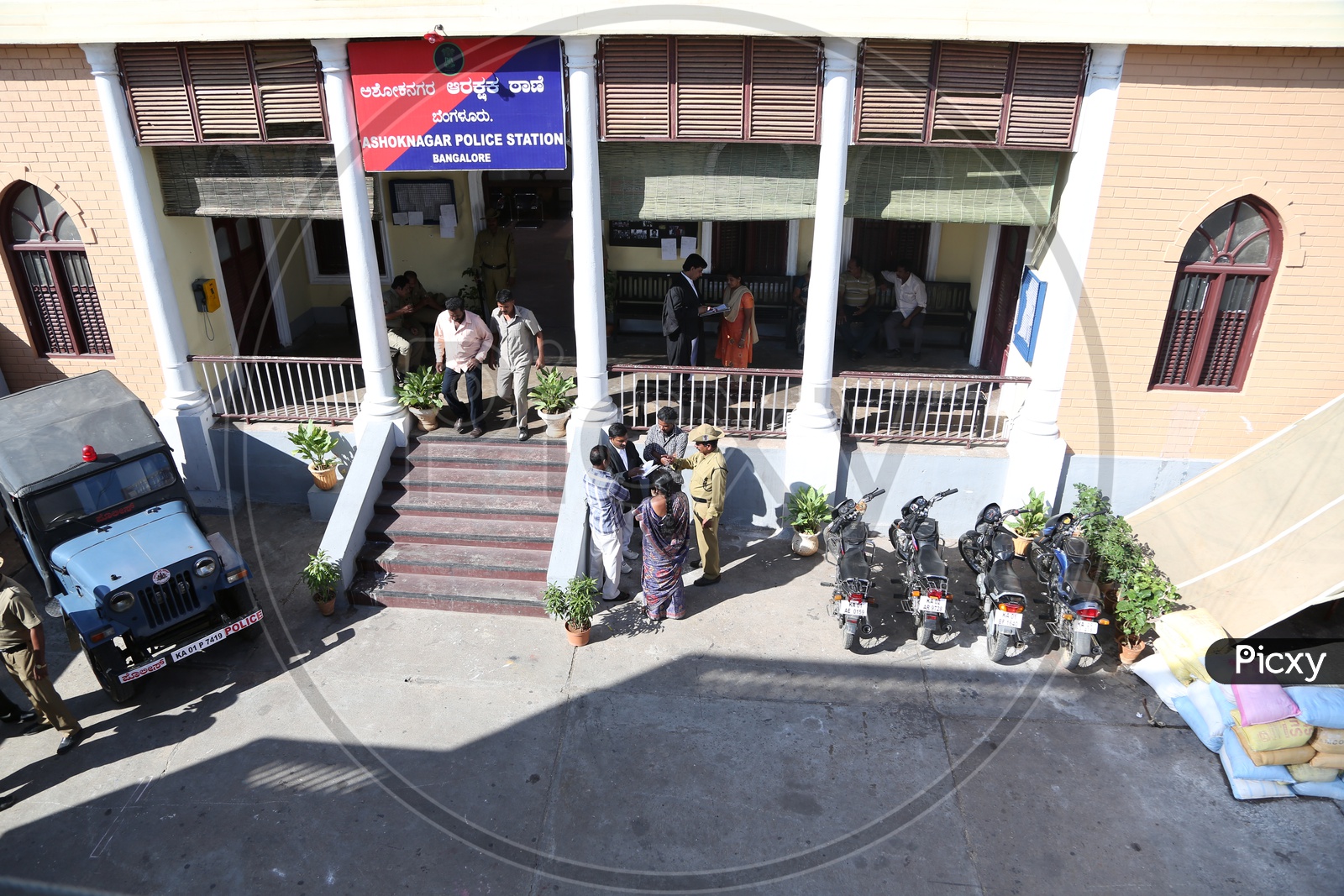 Image of Ashok Nagar Police Station Bangalore-CE586933-Picxy