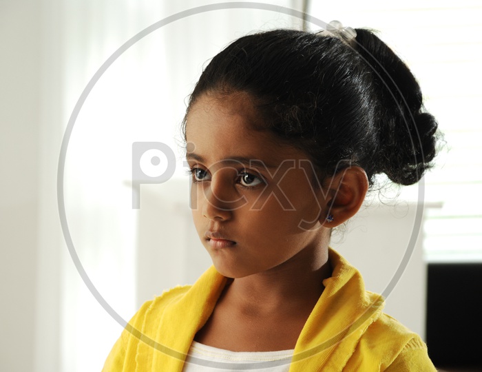 Girl Child With Expression