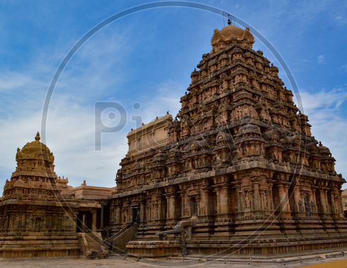 The magnificent infrastructure of Airavatesvara Temple in Kumbakonam, Tamil Nadu.