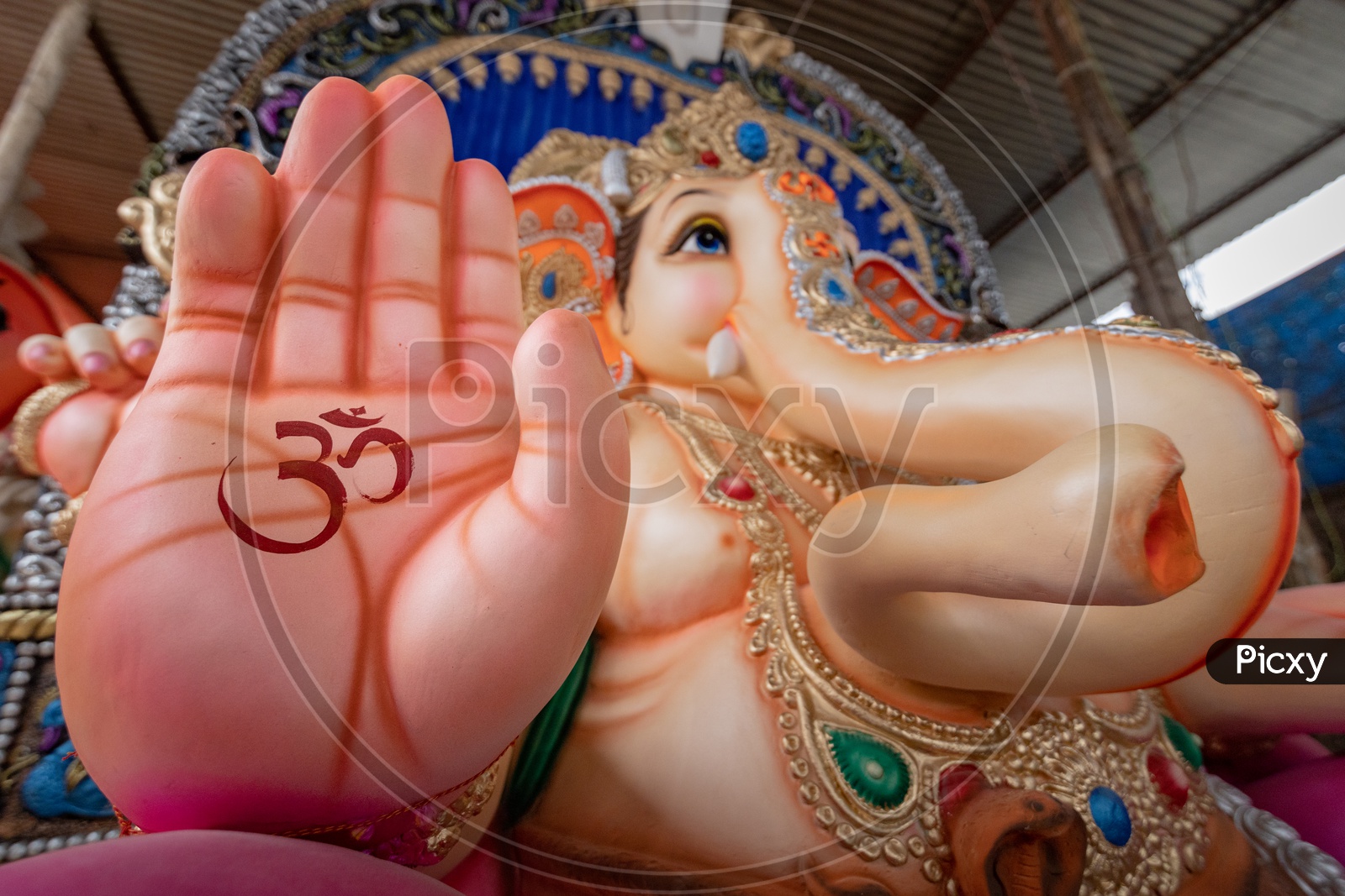 Ganesh Idols In Workshops For Ganesh Chathurdhi Festival