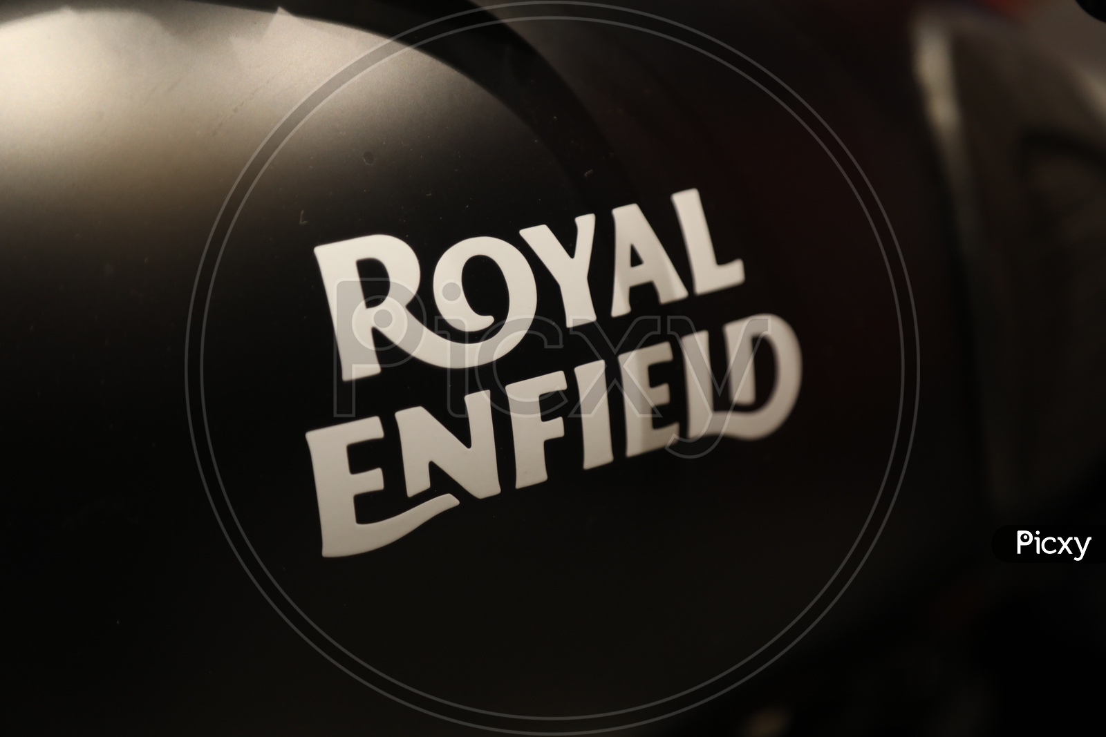 Royal enfield logo hi-res stock photography and images - Alamy