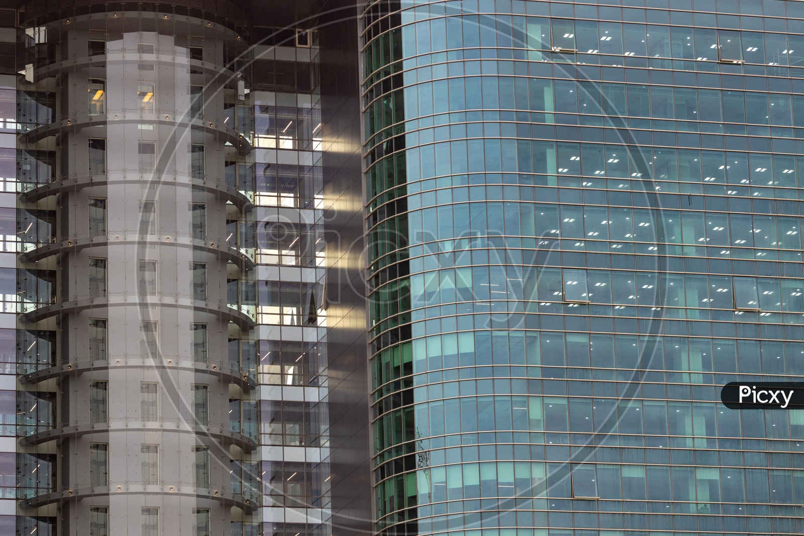 Facade Of Deloitte Corporate Company Office Building