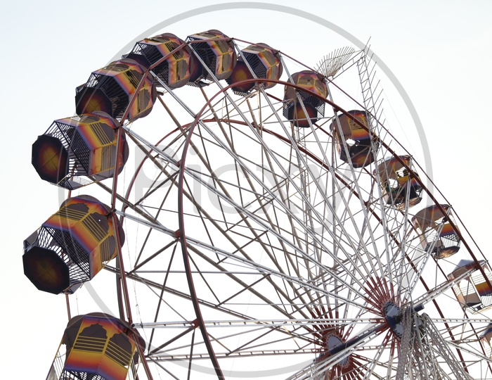 Giant Wheel In a Fair Exhibition