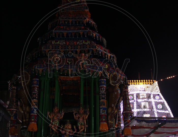 Srikalahasti Temple and Chariot