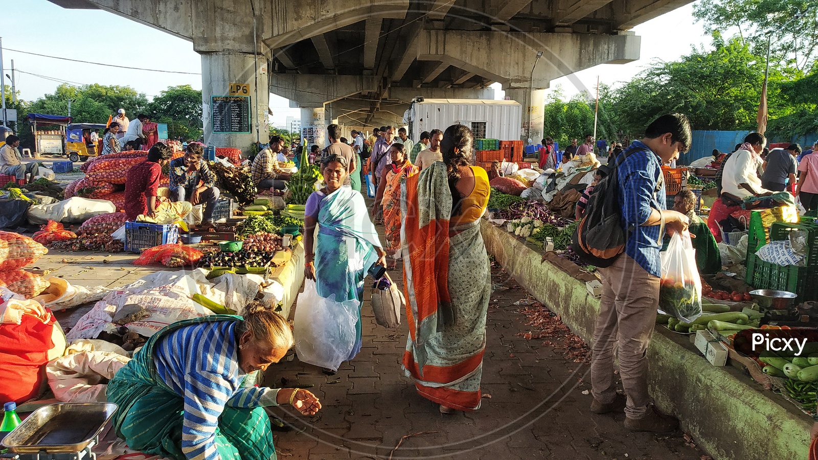 Roadside Vegetable market