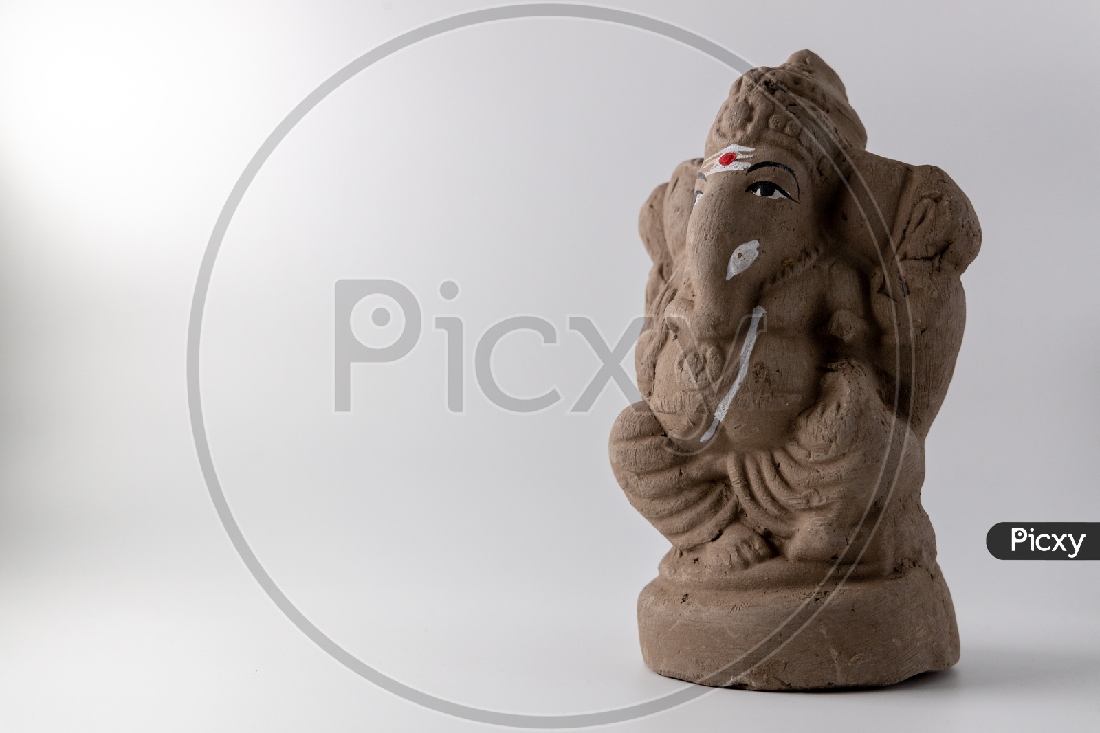 Eco friendly clay Ganesh Idol