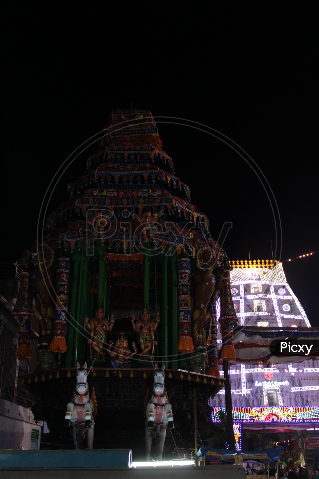 Srikalahasti Temple and Chariot