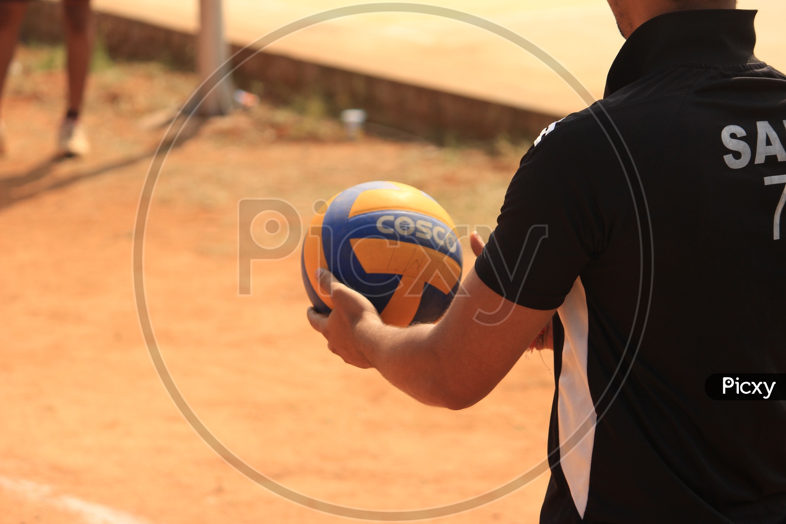 Player Playing Volleyball