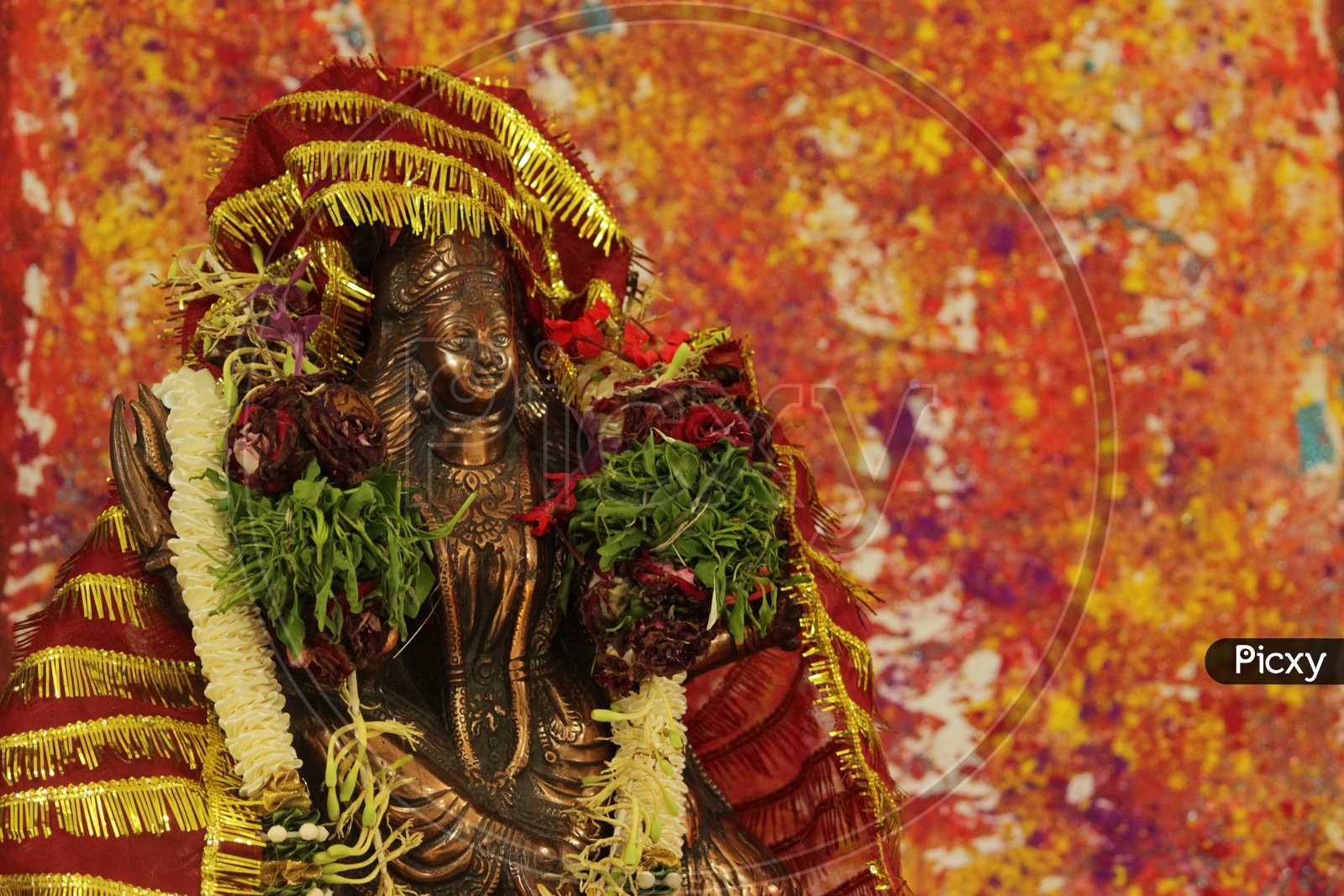 Indian Goddess Lakshmi  idol