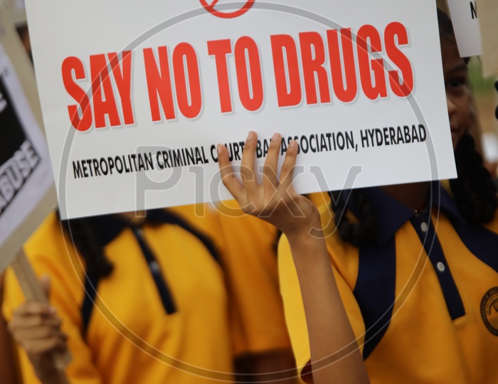 Protest Against Drugs