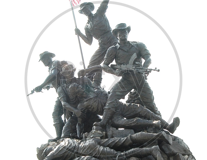 National Monument War memorial in Kuala Lumpur