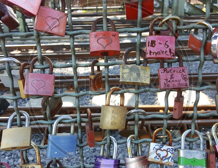 Love Locks on Hohenzollern Bridge