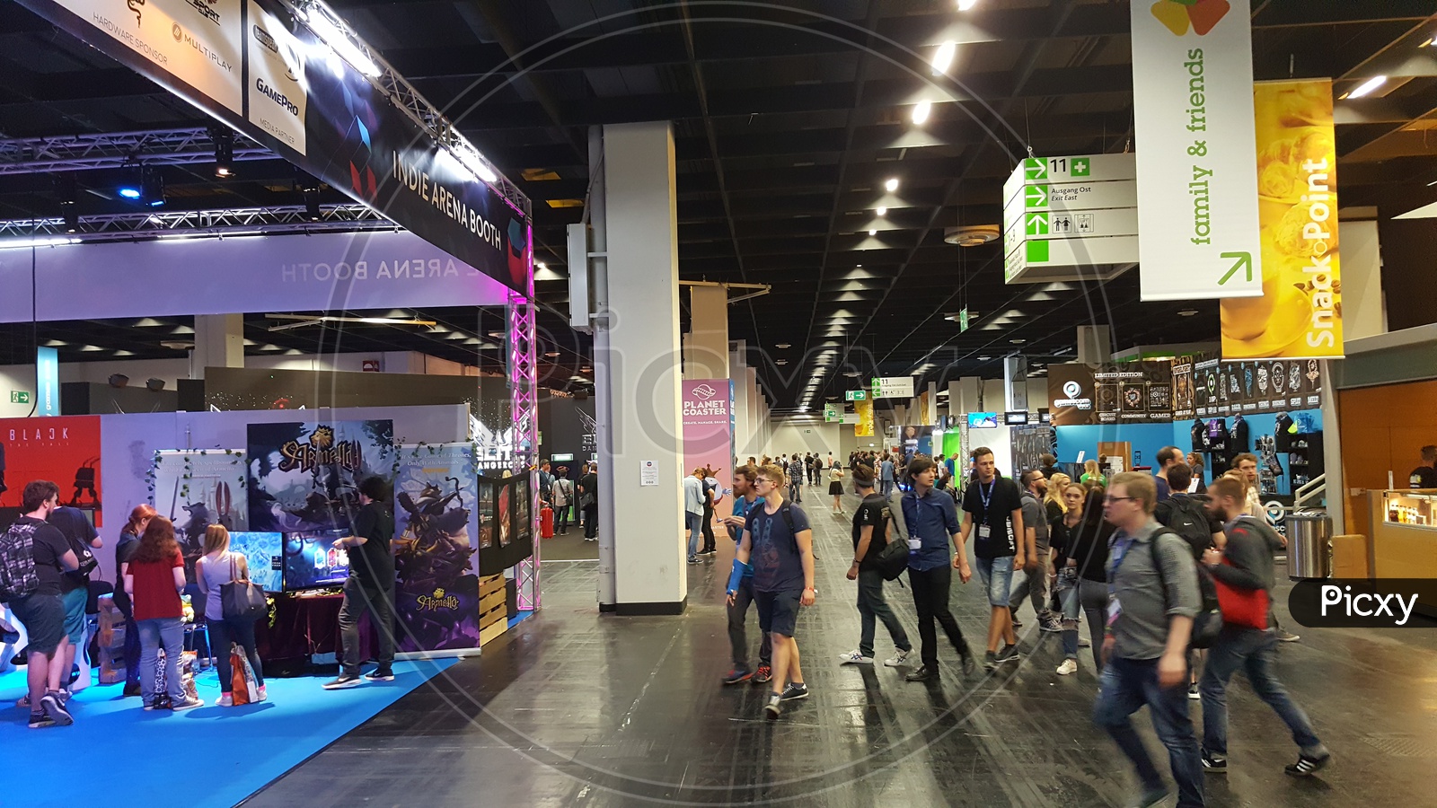 Gamescom, the world's largest trade fair for interactive consumer electronics, video games and computer games, Cologne