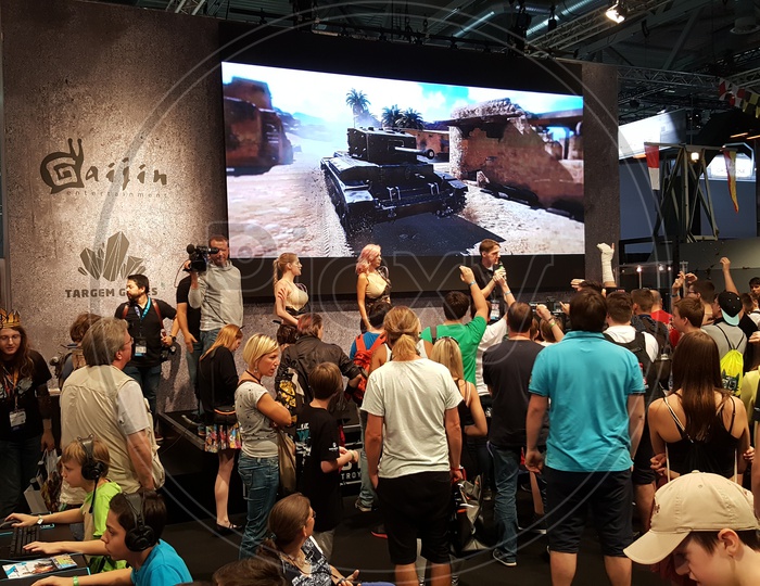 Gamescom, the world's largest trade fair for interactive consumer electronics, video games and computer games, Cologne