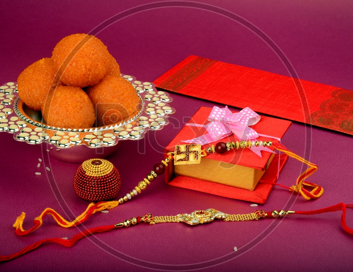 Raksha Bandhan or Rakhi, an Indian traditional festival for brother and sister