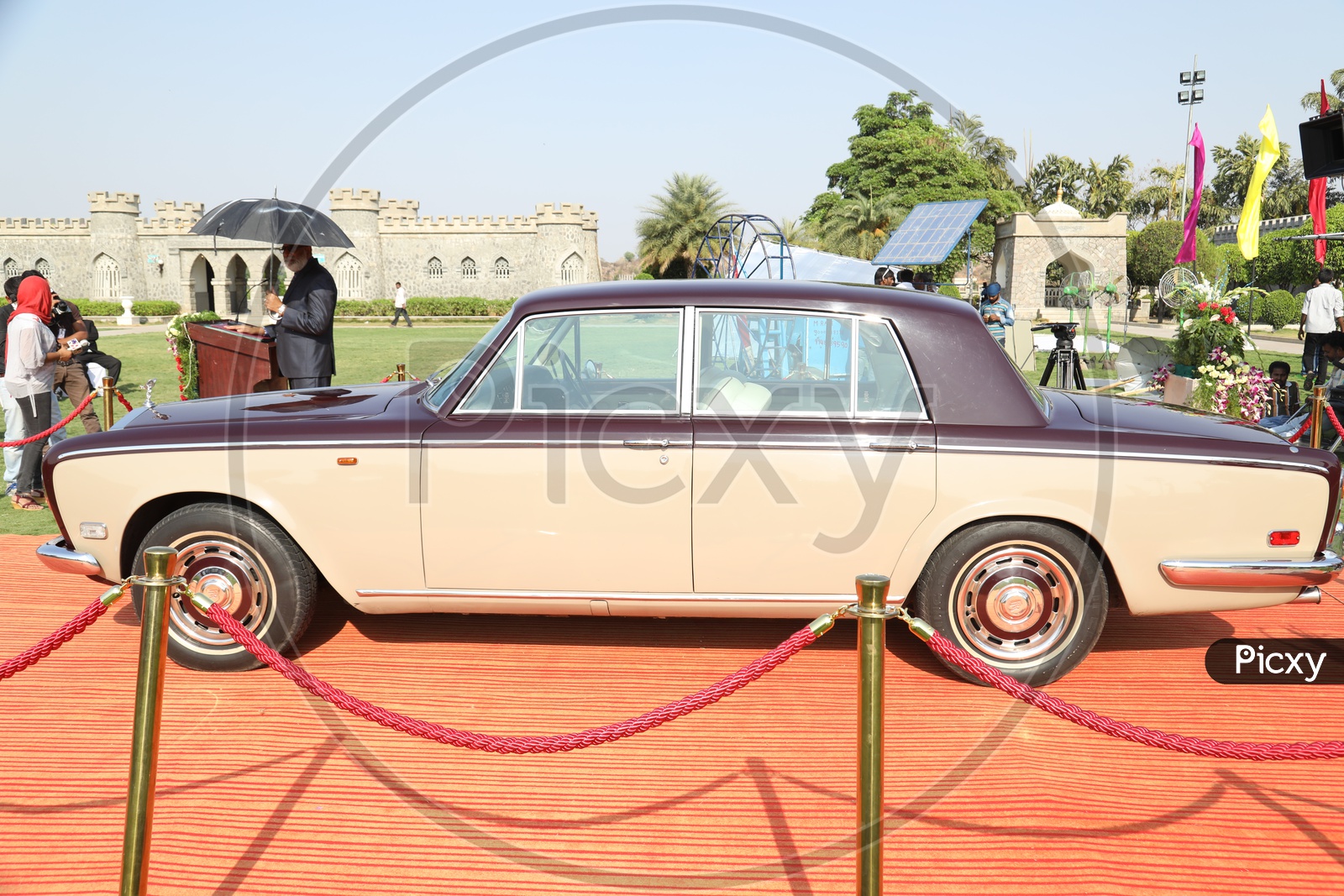 Rolls Royce Car in an Expo
