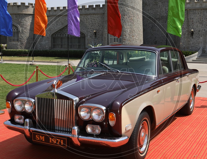 Rolls Royce Car In an Expo