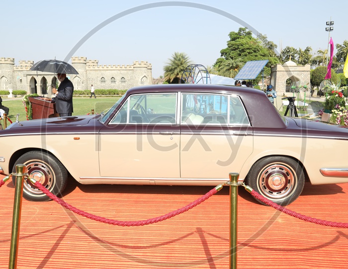 Rolls Royce Car in an Expo