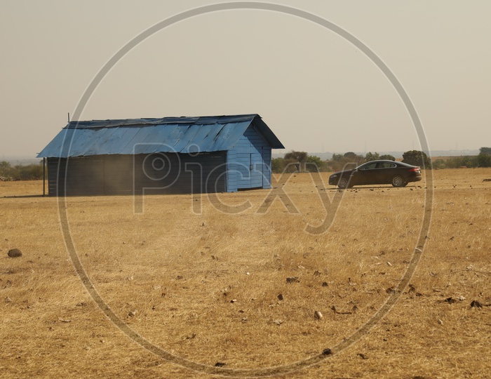 A Shed In a Barren Land