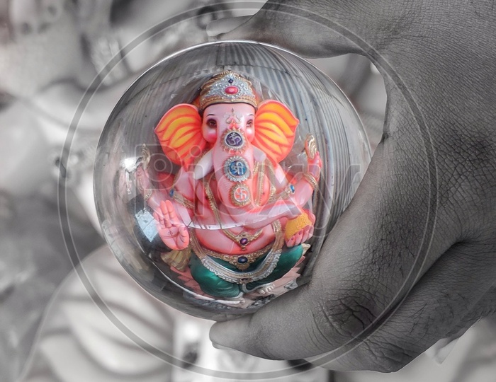 Lens ball Ganesh!!