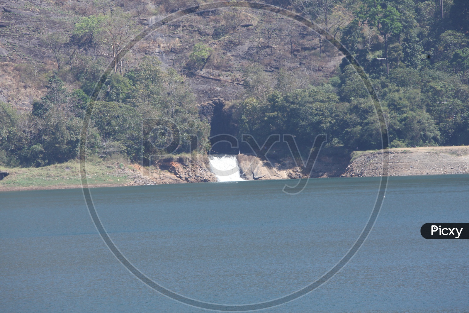 Kundala Dam With Reservoir Storage