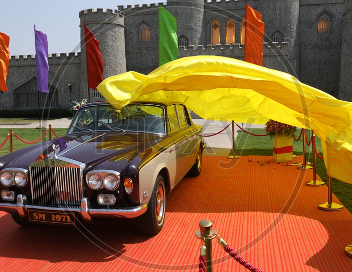 Unveiling Rolls Royce Car