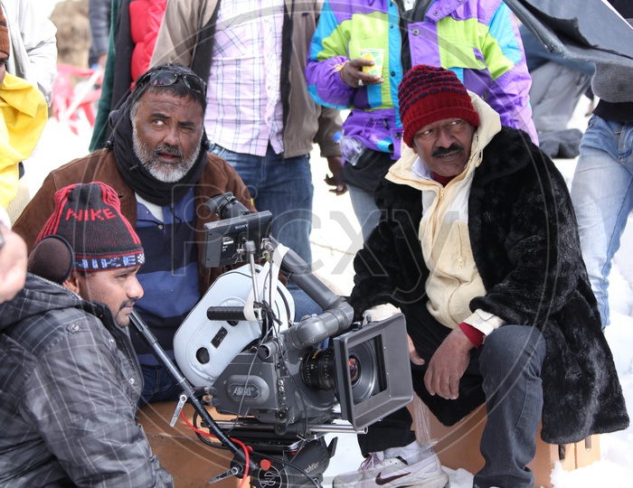 Cinematographer PC Sriram  Behind Camera