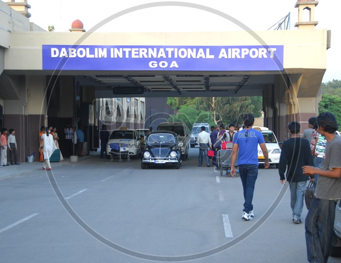 Movie set of Dabolim International Airport GOA