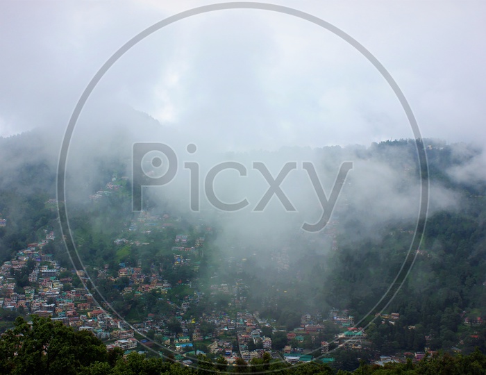 Top View of  Nainital