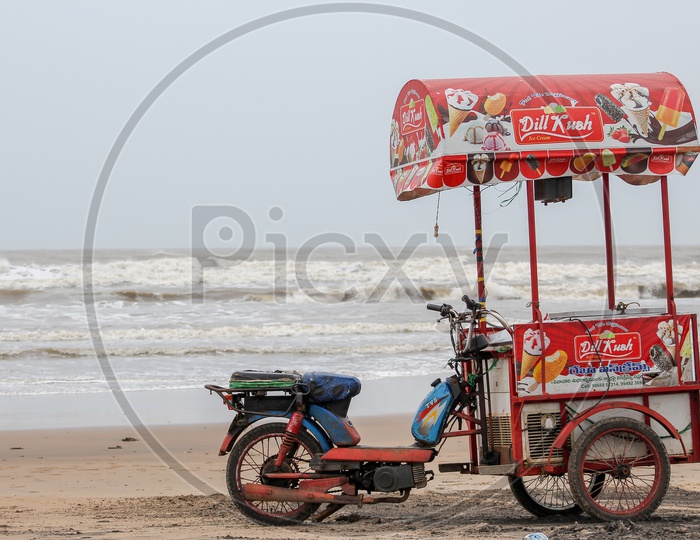 Ice cream Motor Tricycle