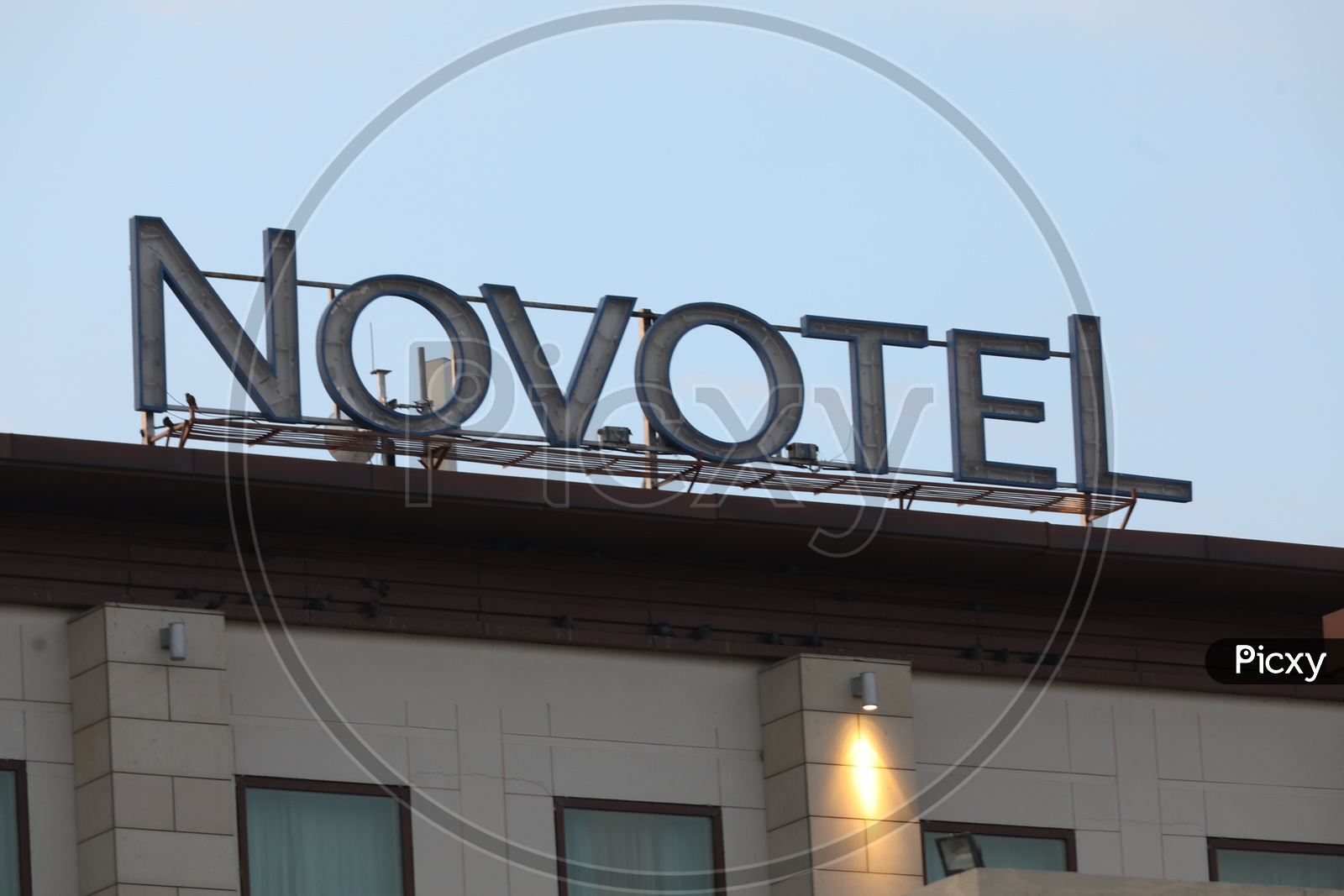 NOVOTEL Hotel Name Board