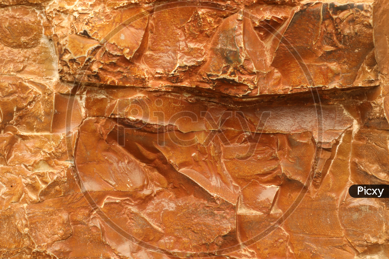 Image of Texture of Sedimentary rocks Of a Rock HillHO978732Picxy