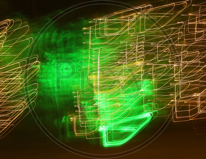 Image of Messed Up Led Light Patterns Background or TemplateLU408074Picxy