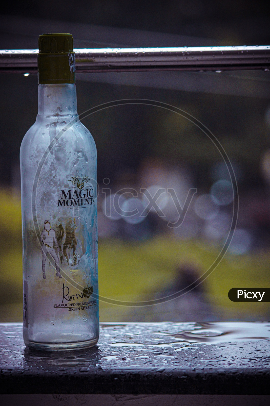 The lovely  magic moments vodka  in this romantic weather.