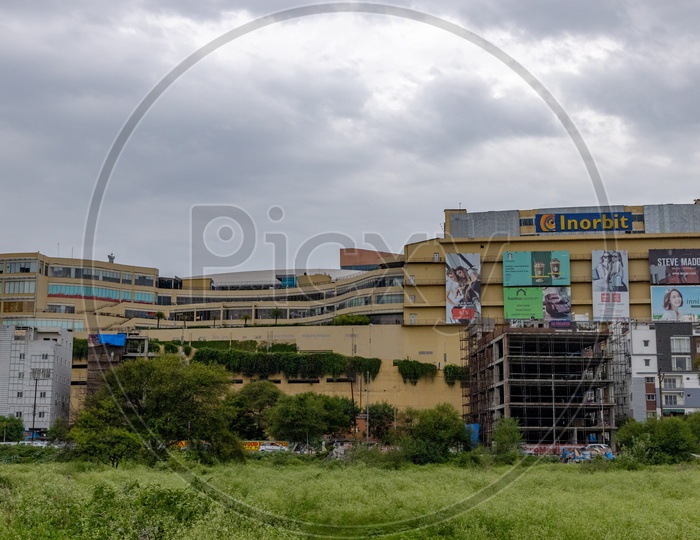 View Of Inorbit Mall or Commercial Mall  From Durgam Cheruvu