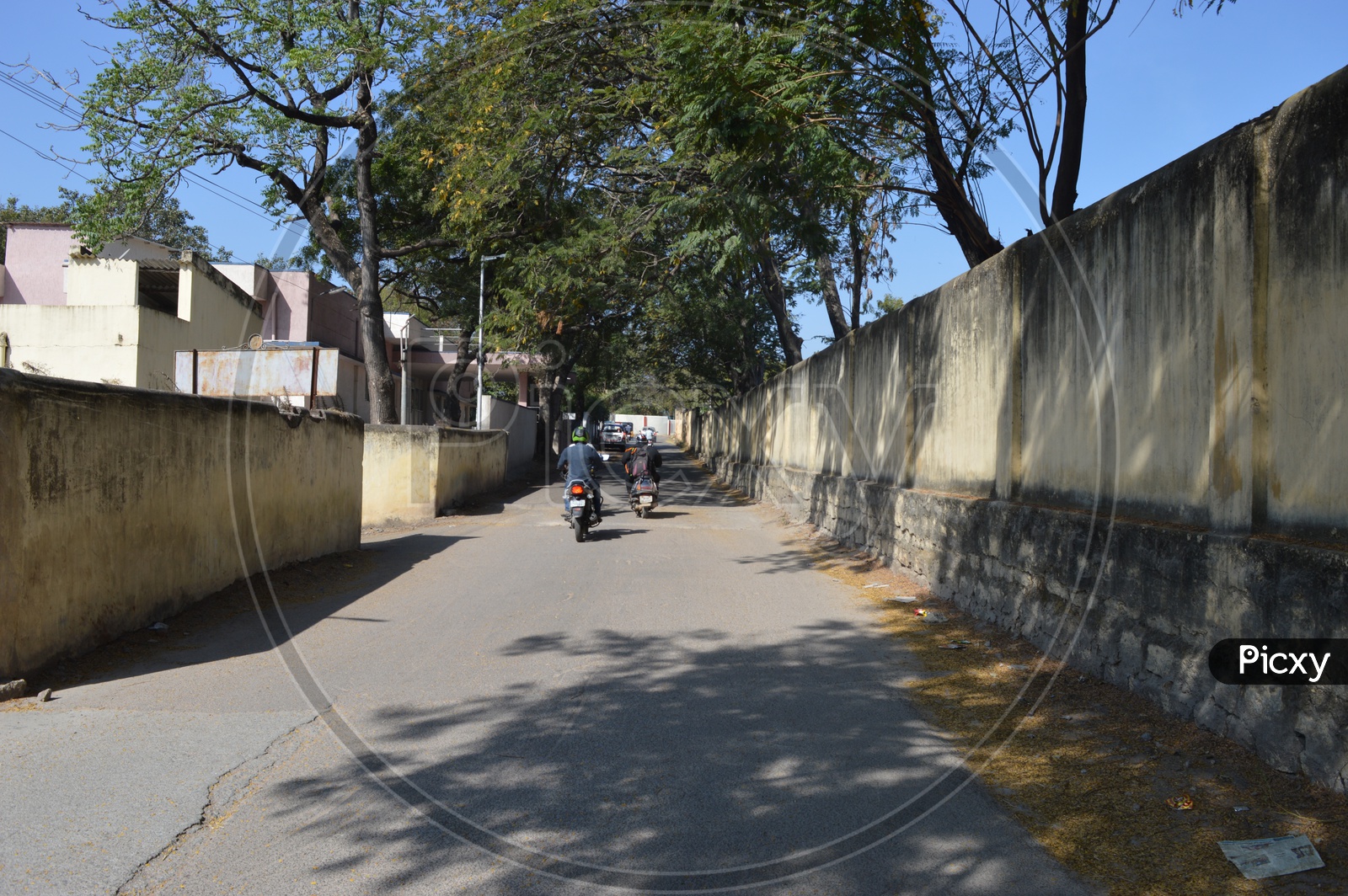 Streets And Roads In a Residential Colony