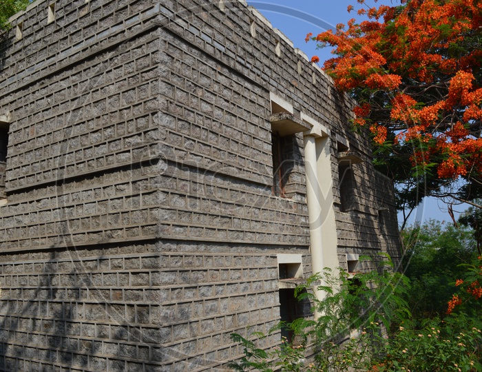 Houses Built With Stone Bricks